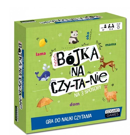 Bójka na czy-ta-nie : gra do nauki czytania