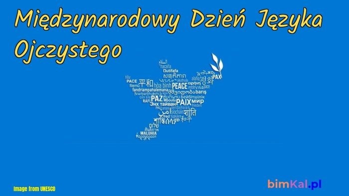 MIĘDZYNARODOWY DZIEŃ JĘZYKA OJCZYSTEGO