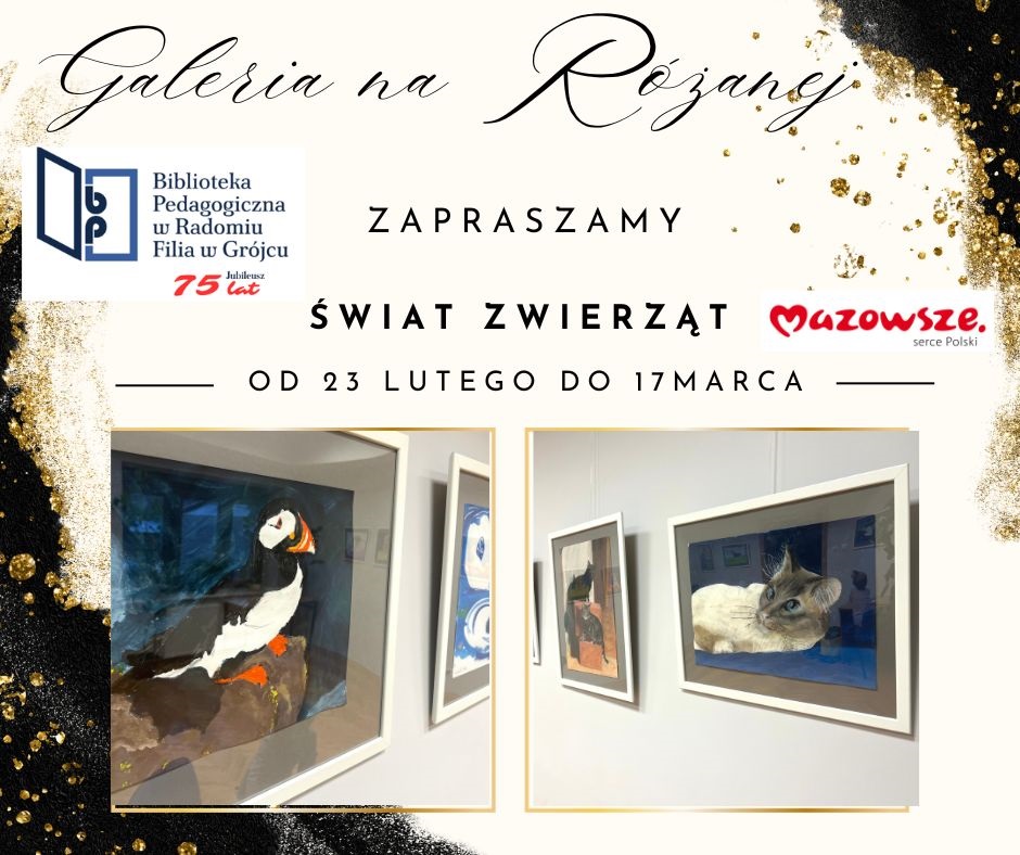 Zapraszamy na nową wystawę w Bibliotece Pedagogicznej w Gró…